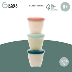 babymoov Vorratsbehälter Babybols 6x250ml* Nahrungsbehälter