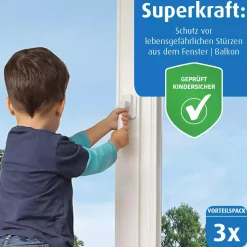 reer Vorteilspack WinLock Fenster und Balkontürsicherung*Kinder Kindersicherung