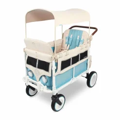 WONDERFOLD VW4 Kindervan Bondi Beach*Kinder Zwillingswagen & Geschwisterwagen