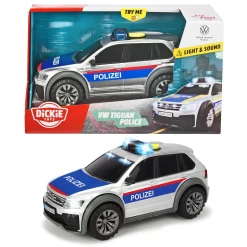 DICKIE TOYS VW Tiguan R-Line Polizei*Kinder Lernspielzeug|Spielzeug Ab 3 Jahren