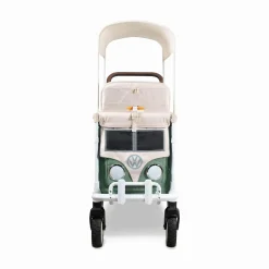 WONDERFOLD VW2 Volkswagen Kinderwagen Sage Green*Kinder Zwillingswagen & Geschwisterwagen