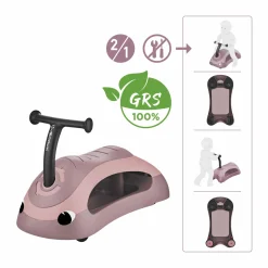 GLOBBER WALK N’ ROLL 2in1 ECO Beere*Kinder Lauflernwagen