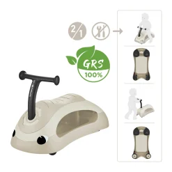 GLOBBER WALK N’ ROLL 2in1 ECO Kokos Weiß*Kinder Lauflernwagen