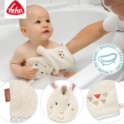 fehn Waschhandschuh Lama* Badetextilien|Badetextilien