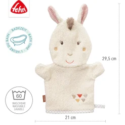 fehn Waschhandschuh Lama* Badetextilien|Badetextilien