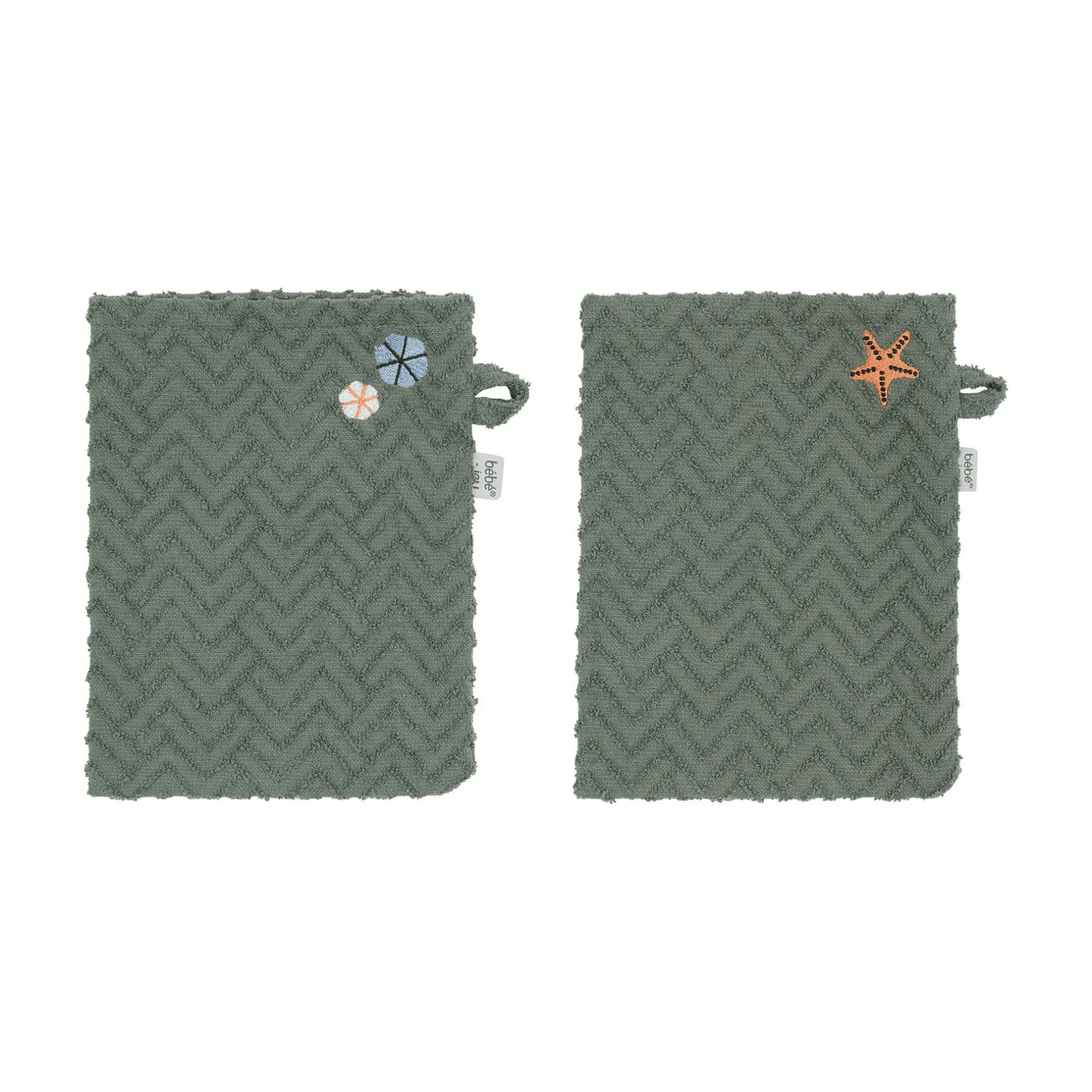 bu00e9bu00e9-jou Waschhandschuhe Ocean Vibes* Badetextilien|Badetextilien