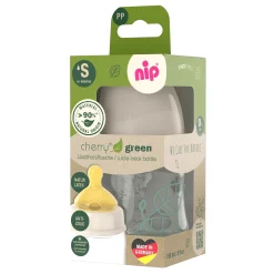 nip Weithalsflasche Cherry Green 150ml* Flaschen & Sauger
