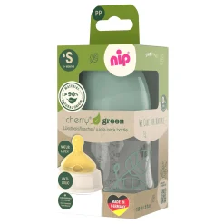 nip Weithalsflasche Cherry Green 150ml* Flaschen & Sauger