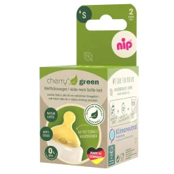 nip Weithalstrinksauger Cherry Green Gr.S* Flaschen & Sauger