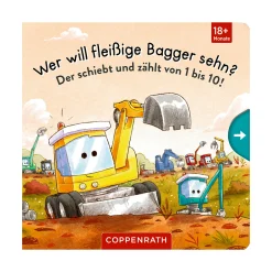 COPPENRATH Wer will fleißige Bagger sehn? Der schiebt und zählt von 1 bis 10!*Kinder Kinderbücher