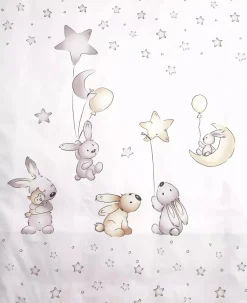 B.O. TraumZeit Wickelauflage Softy Hase mit Balloons* Wickelauflagen|Wickelauflagen