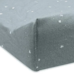 jollein Wickelauflagenbezug Twinkling sea 50 x 70 cm* Wickelauflagen|Wickelauflagen