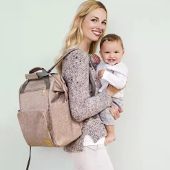 Lu00c4SSIG Wickelrucksack Goldie Black* Wickelrucksäcke