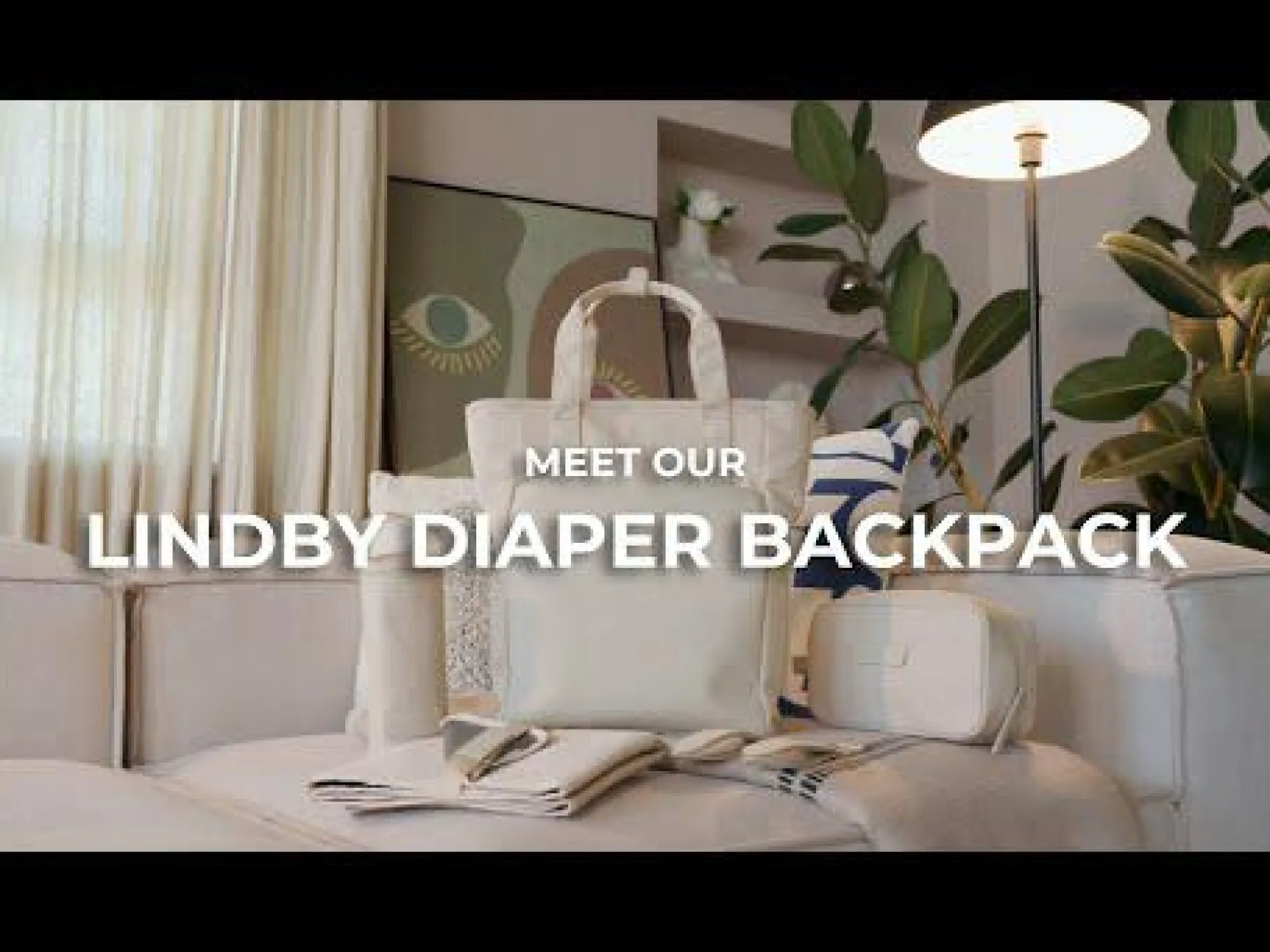 KAPTEN & SON Wickelrucksack Lindby Diaper Sandstone* Wickelrucksäcke
