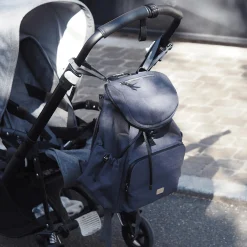 Bu00c8ABA Wickelrucksack Vancouver Dark Grey* Wickelrucksäcke