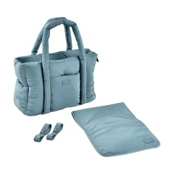 Bu00c8ABA Wickeltasche Paris Blau* Wickeltaschen