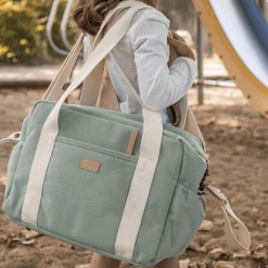Bu00c8ABA Wickeltasche Paris Sage Green* Wickeltaschen