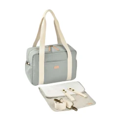 Bu00c8ABA Wickeltasche Paris Sage Green* Wickeltaschen