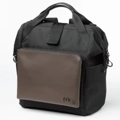TFK Wickeltasche Premium Leder Braun by Lässig* Wickeltaschen