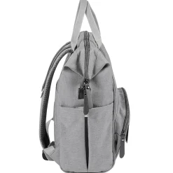Bu00c8ABA Wickeltasche Wellington Heather Grey* Wickelrucksäcke|Wickeltaschen