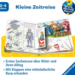 Ravensburger Wieso? Weshalb? Warum? Die Ritterburg*Kinder Kinderbücher
