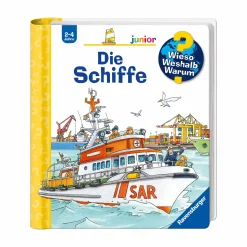 Ravensburger Wieso? Weshalb? Warum? junior, Band 8: Die Schiffe*Kinder Kinderbücher