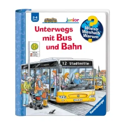 Ravensburger Wieso? Weshalb? Warum? junior, Band 63: Unterwegs mit Bus und Bahn*Kinder Kinderbücher