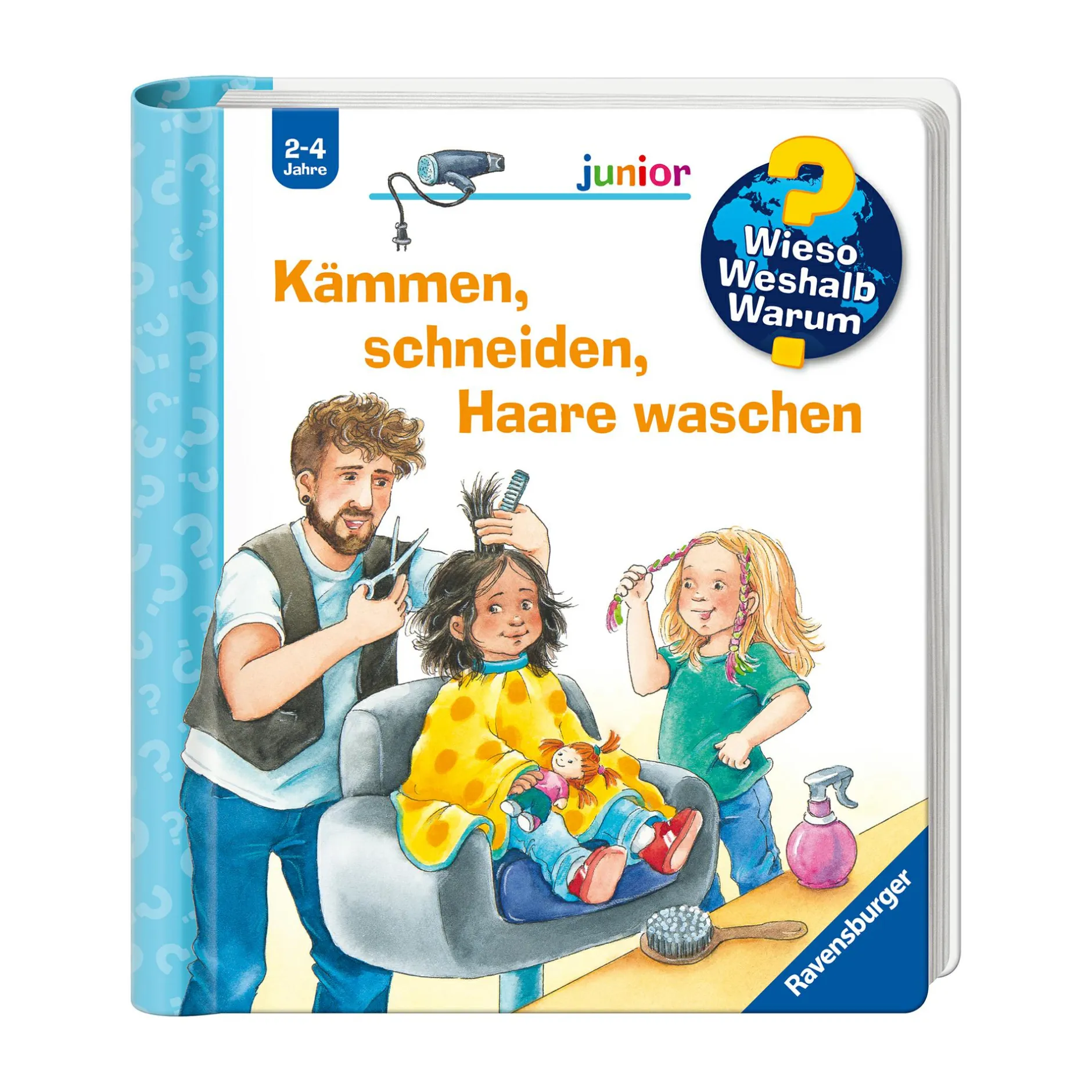Ravensburger Wieso? Weshalb? Warum? junior, Band 79: Kämmen, schneiden, Haare waschen*Kinder Kinderbücher