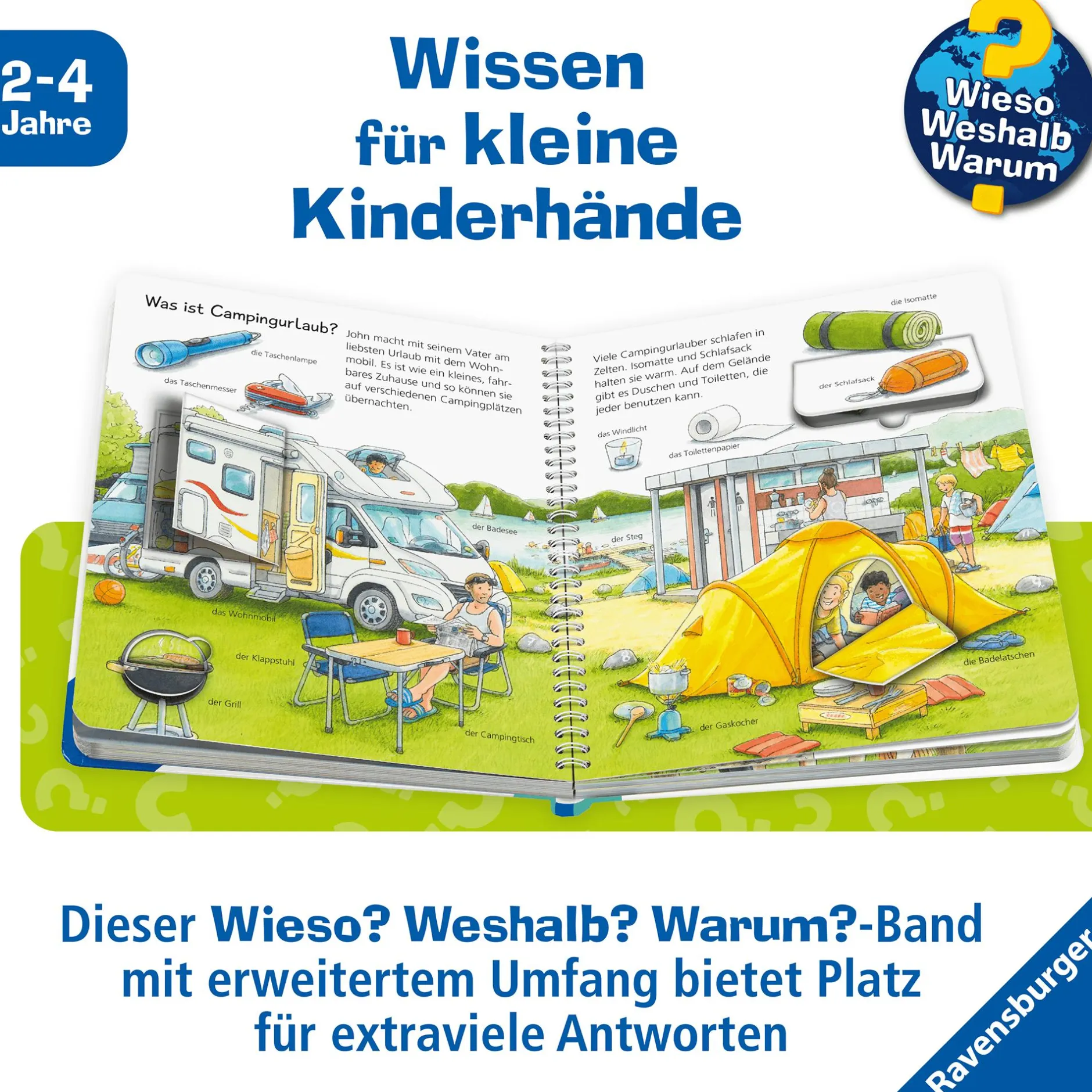 Ravensburger Wieso? Weshalb? Warum? Urlaub*Kinder Kinderbücher
