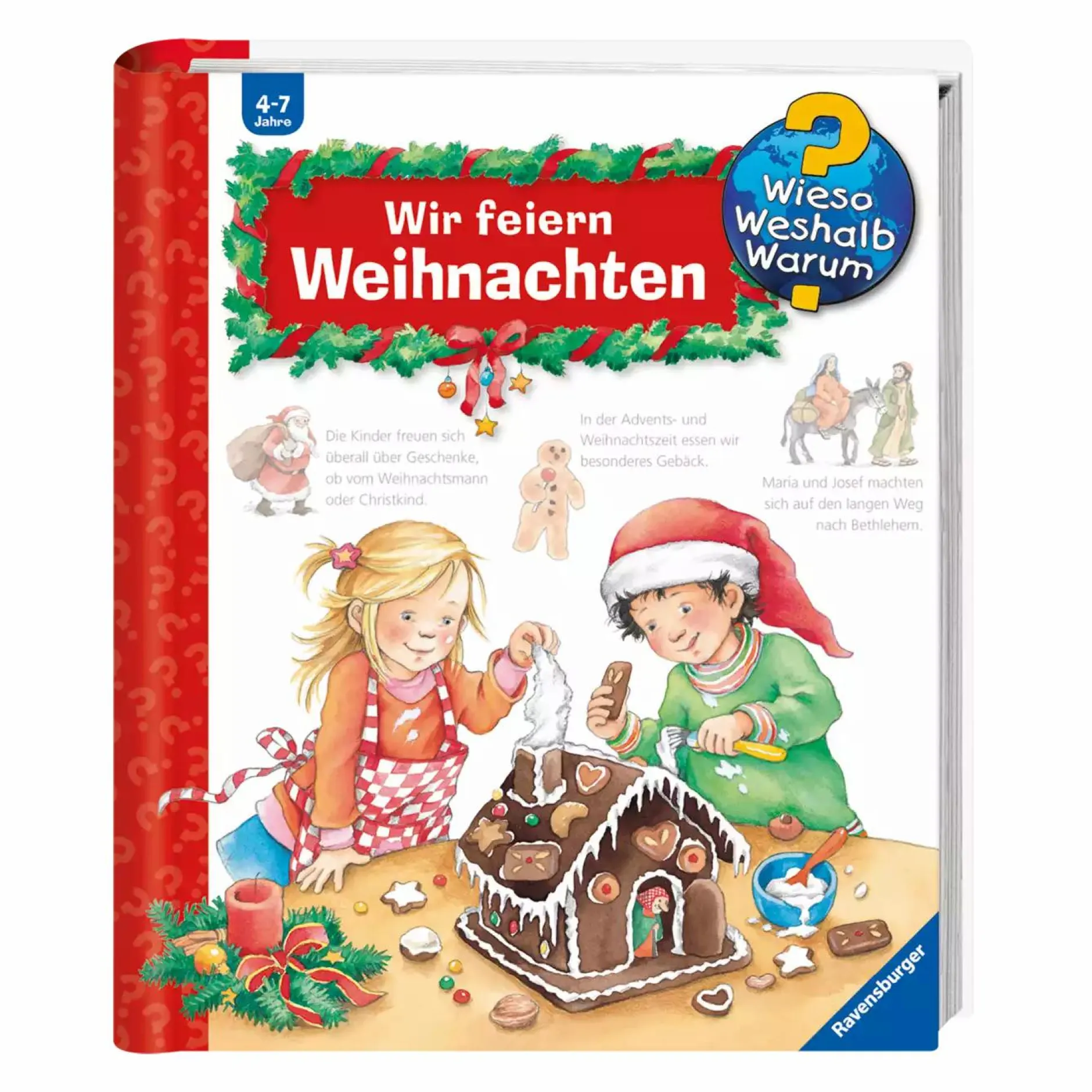 Ravensburger Wieso? Weshalb? Warum? Wir feiern Weihnachten*Kinder Kinderbücher