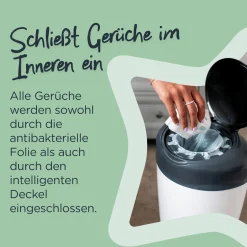 tommee tippee Windeleimer Simplee Sangenic mit 6 Nachfüllkassetten* Windeleimer