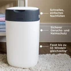 tommee tippee Windeleimer Twist & Click mit 6 Nachfüllkassetten* Windeleimer