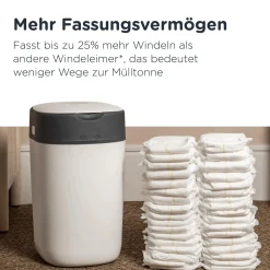 tommee tippee Windeleimer Twist & Click mit 6 Nachfüllkassetten* Windeleimer