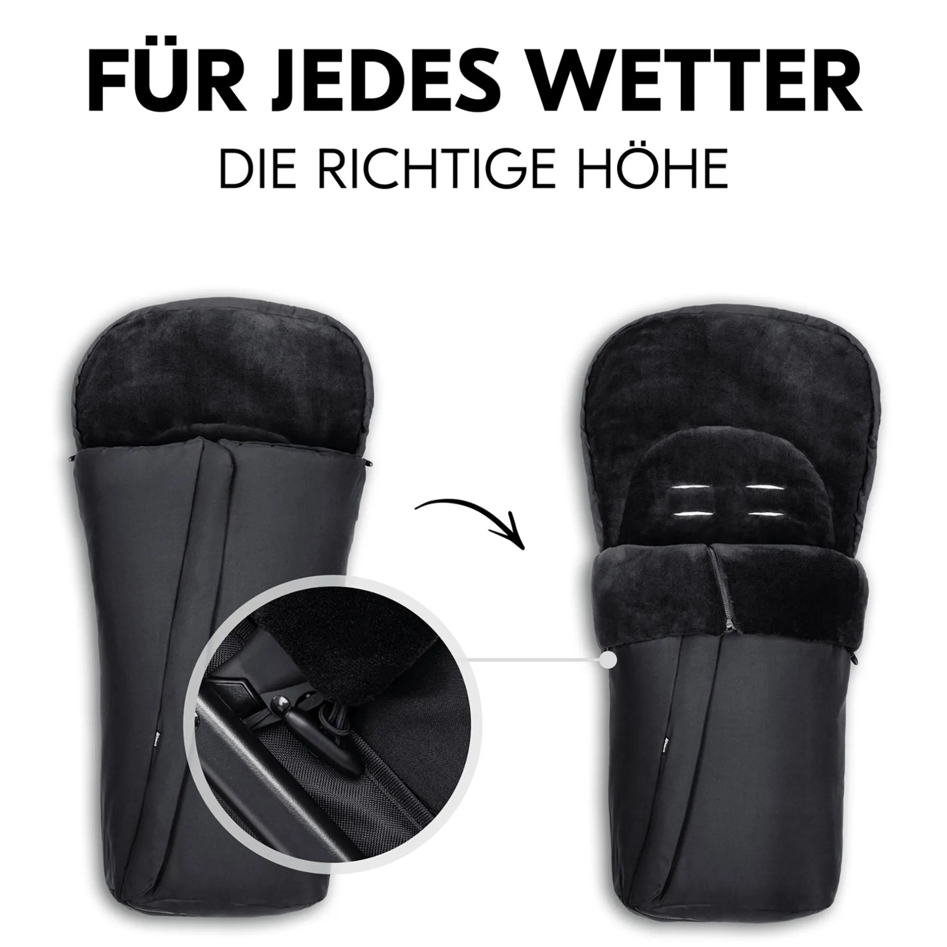 hauck Winterfußsack*Kinder Kinderwagen Zubehör