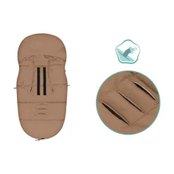 LITTLE ONE Winterfußsack Leo Toffee*Kinder Kinderwagen Zubehör