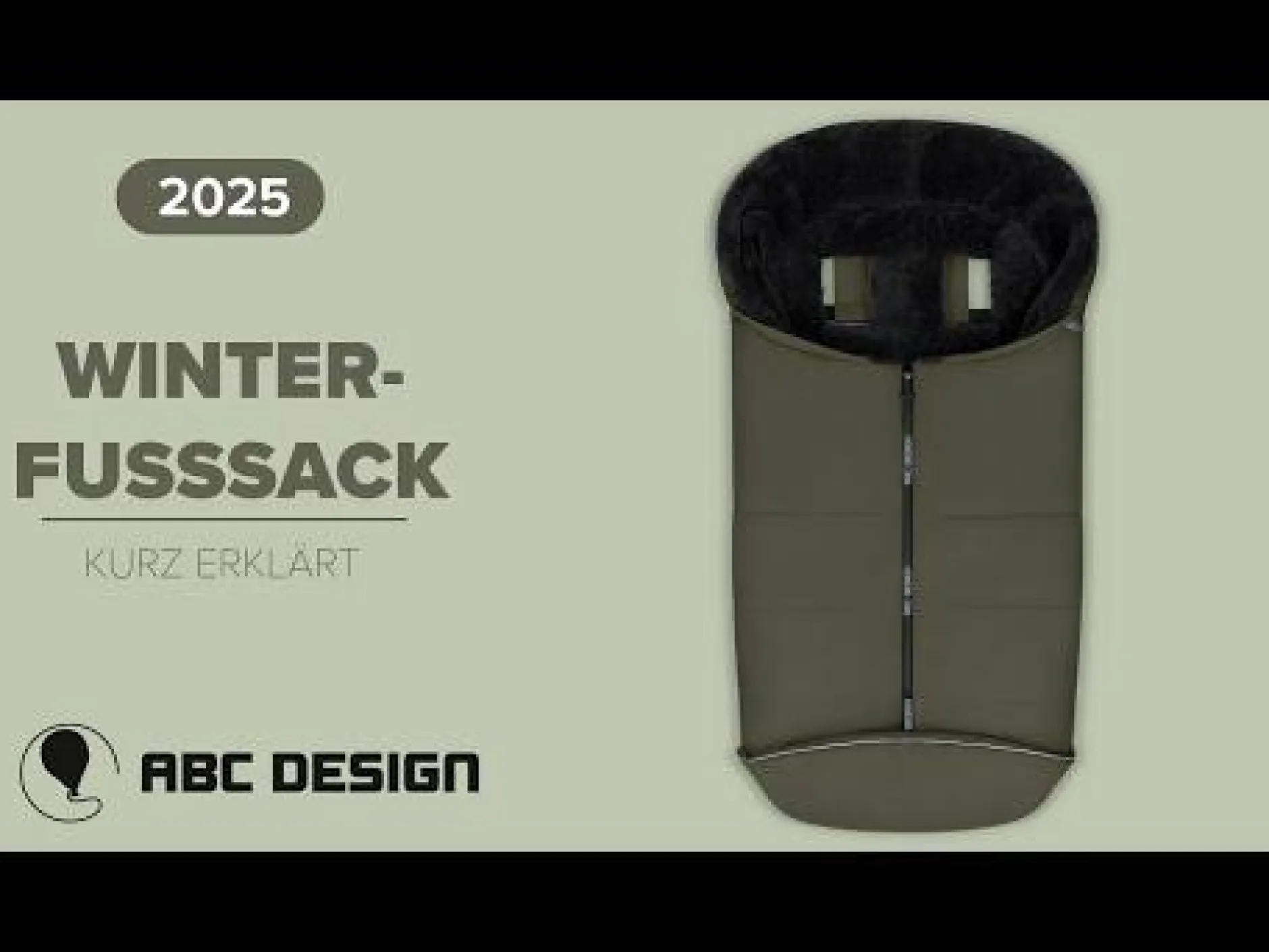 ABC DESIGN Winterfußsack Pine*Kinder Kinderwagen Zubehör