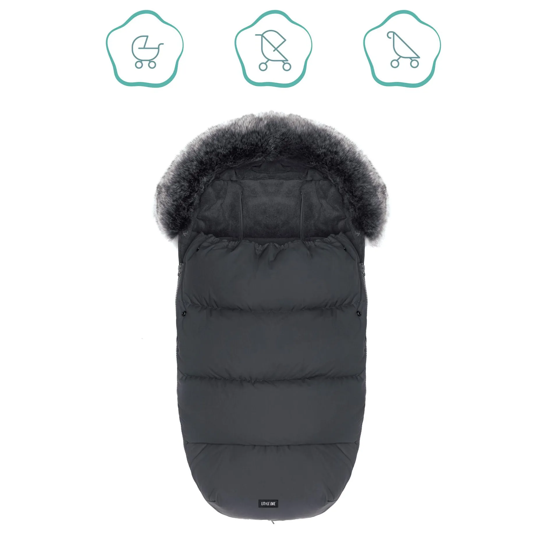 LITTLE ONE Winterfußsack Scandic*Kinder Kinderwagen Zubehör