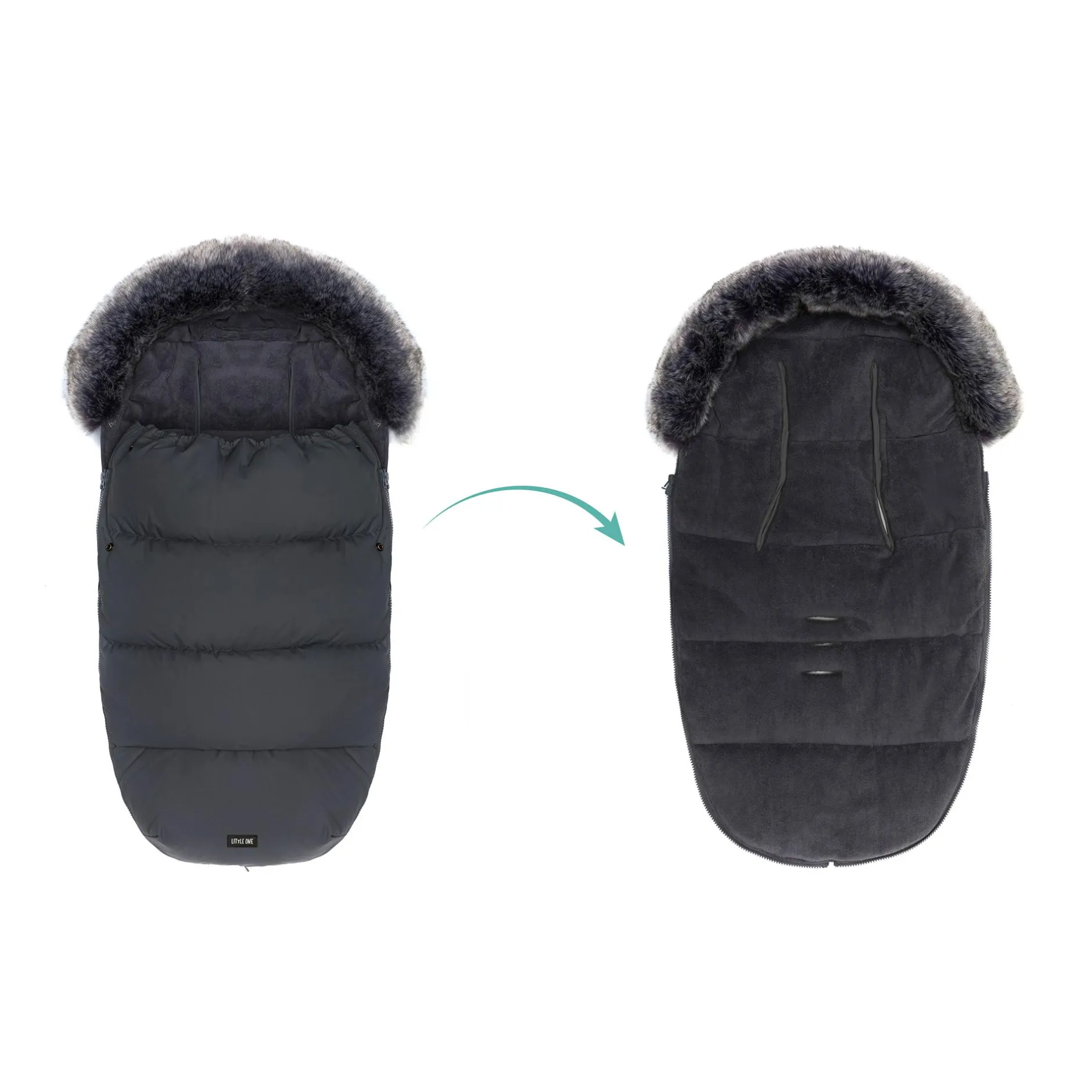 LITTLE ONE Winterfußsack Scandic*Kinder Kinderwagen Zubehör