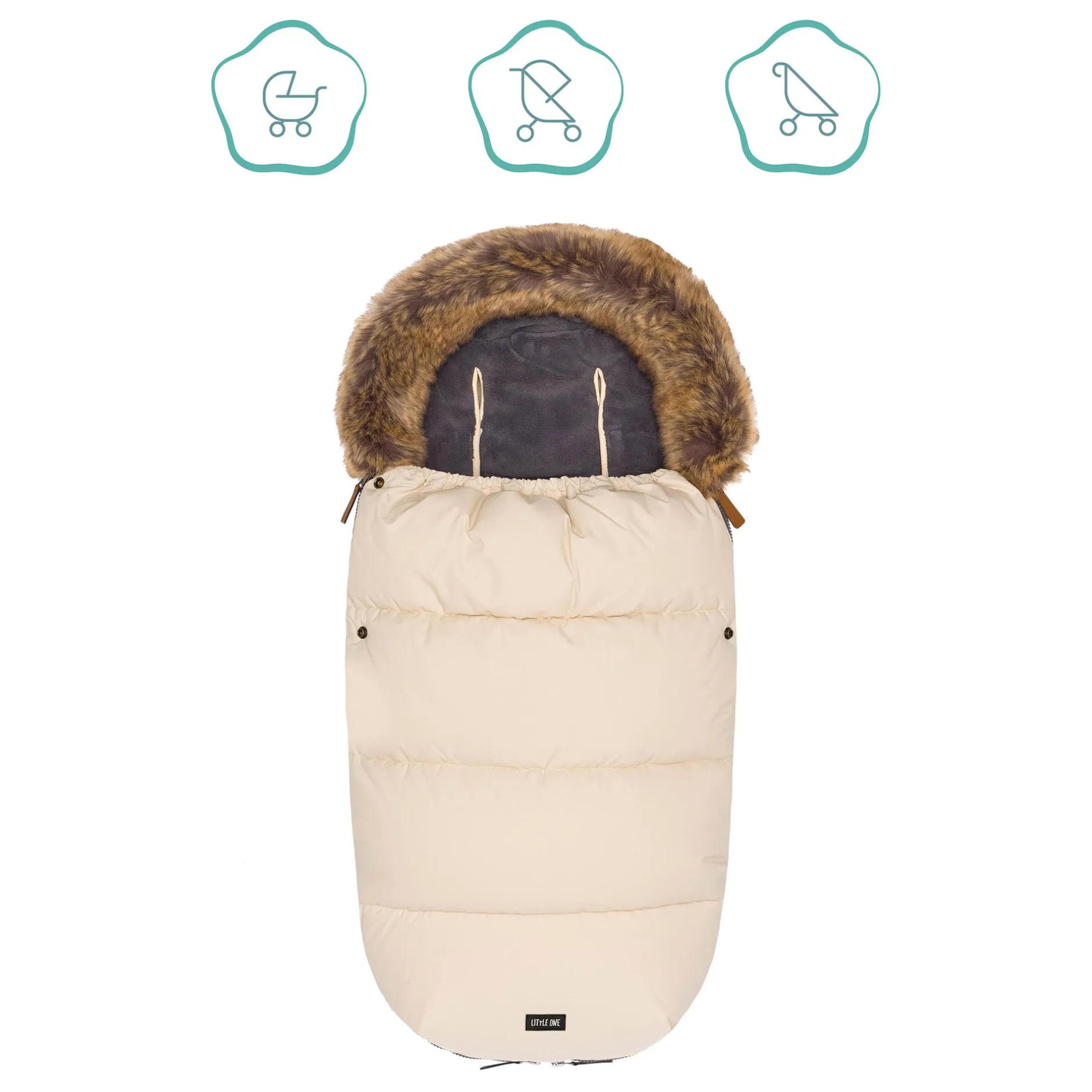 LITTLE ONE Winterfußsack Scandic*Kinder Kinderwagen Zubehör