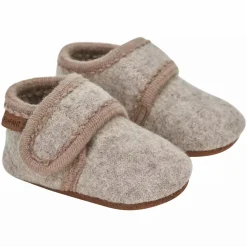 EN FANT Wollschuh Sand Melange* Babyschuhe