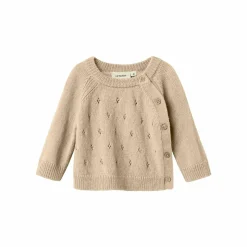 Lil' Atelier Woll-Strickjacke Ajour* Oberteile