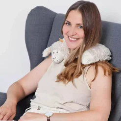 GRu00dcNSPECHT Wärme-Kuscheltier Schaf* Hausapotheke