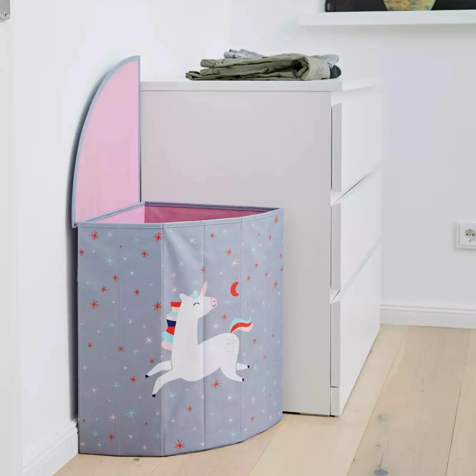 Store.it! Wäschekorb Corner Einhorn* Deko & Accessoires