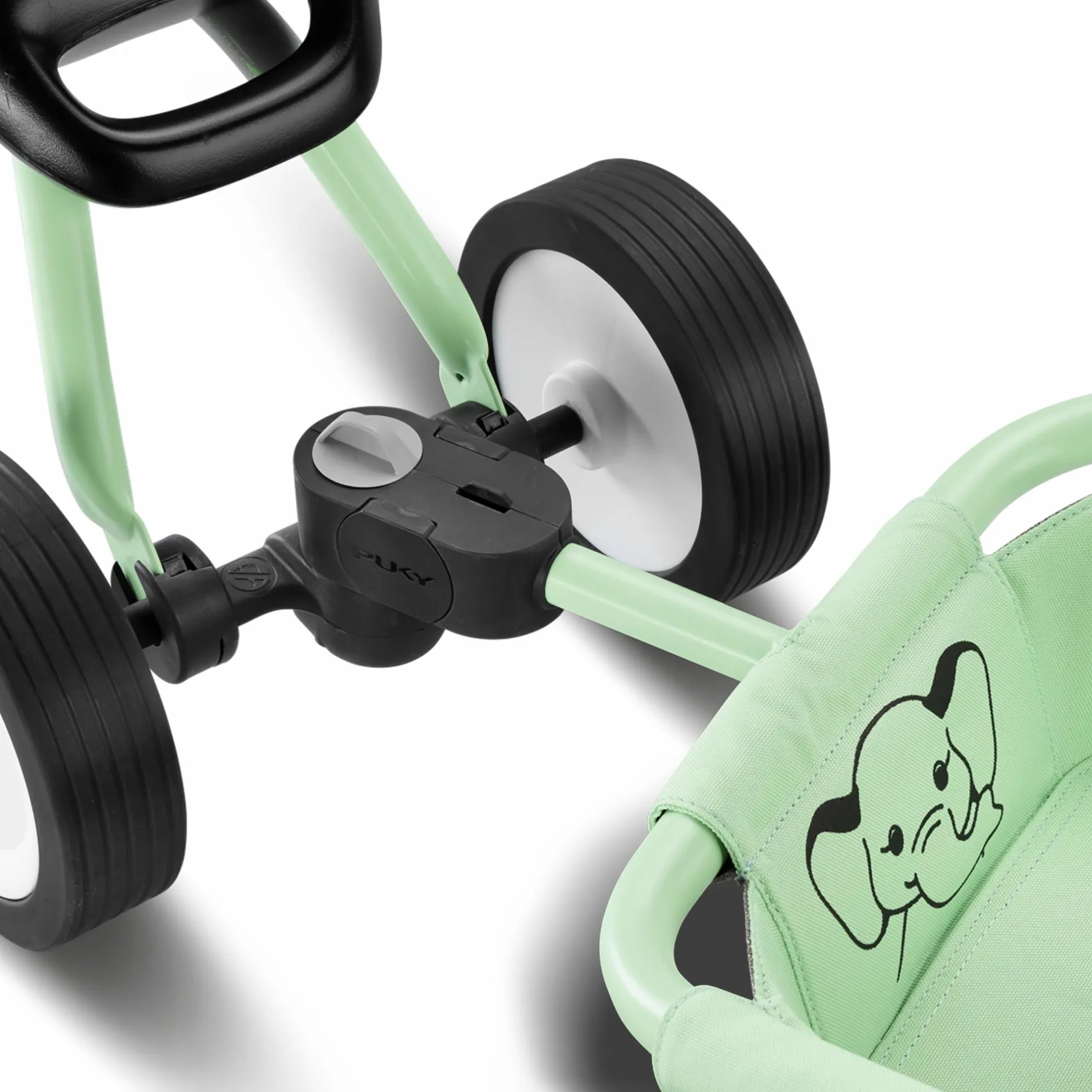 PUKY WUTSCH TRAILY Bundle Pastell Green*Kinder Kinderfahrzeuge|Lauflernwagen