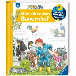 Ravensburger WWW Alles über den Bauernhof*Kinder Kinderbücher|Spielzeug Ab 4 Jahren
