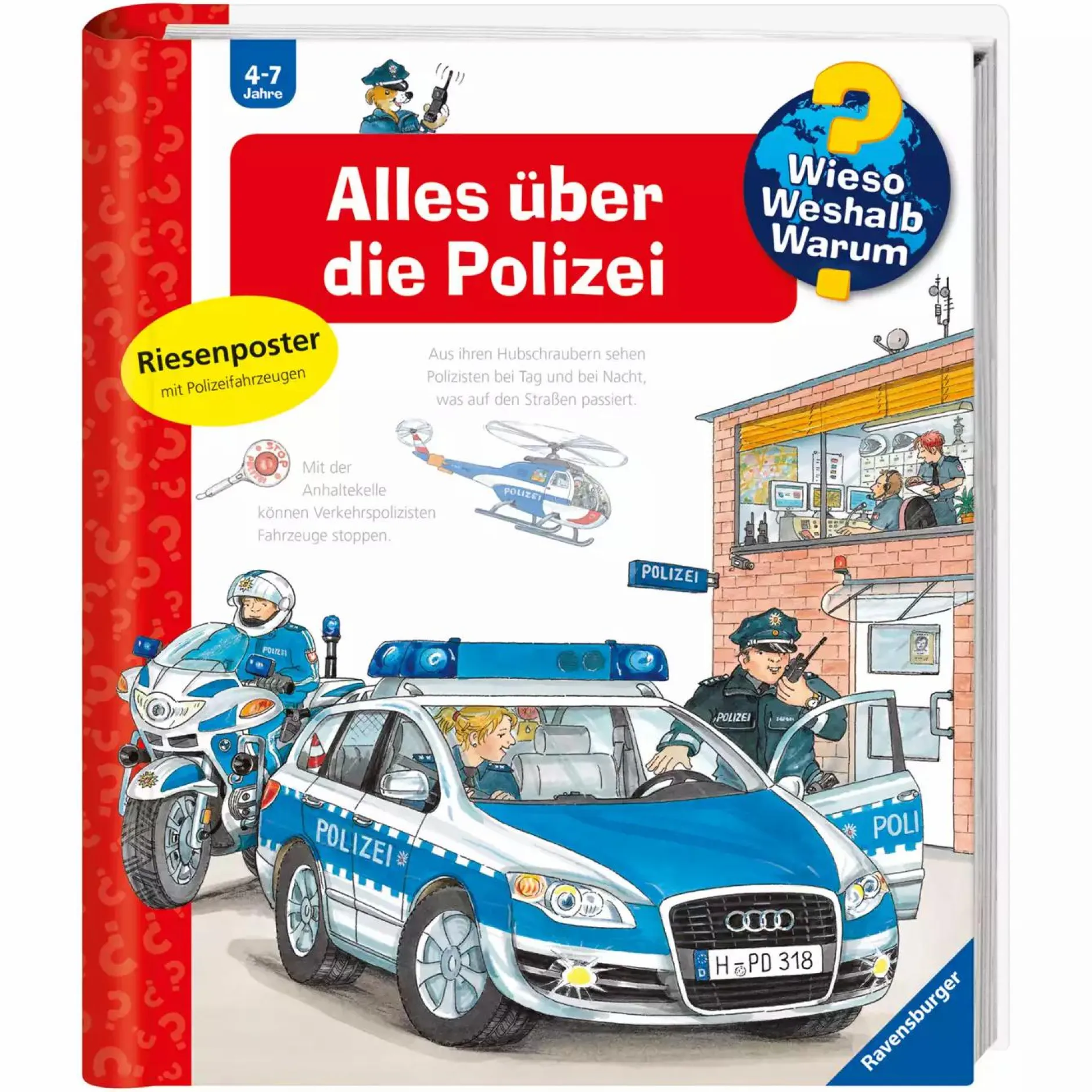 Ravensburger WWW Alles über die Polizei*Kinder Kinderbücher|Spielzeug Ab 4 Jahren