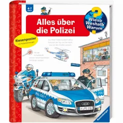Ravensburger WWW Alles über die Polizei*Kinder Kinderbücher|Spielzeug Ab 4 Jahren