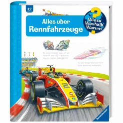 Ravensburger WWW Alles über Rennfahrzeuge*Kinder Kinderbücher|Spielzeug Ab 4 Jahren