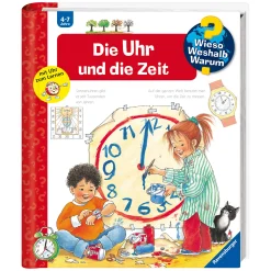 Ravensburger WWW Die Uhr und die Zeit*Kinder Kinderbücher|Spielzeug Ab 4 Jahren