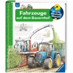 Ravensburger WWW Fahrzeuge auf dem Bauernhof*Kinder Kinderbücher|Spielzeug Ab 4 Jahren